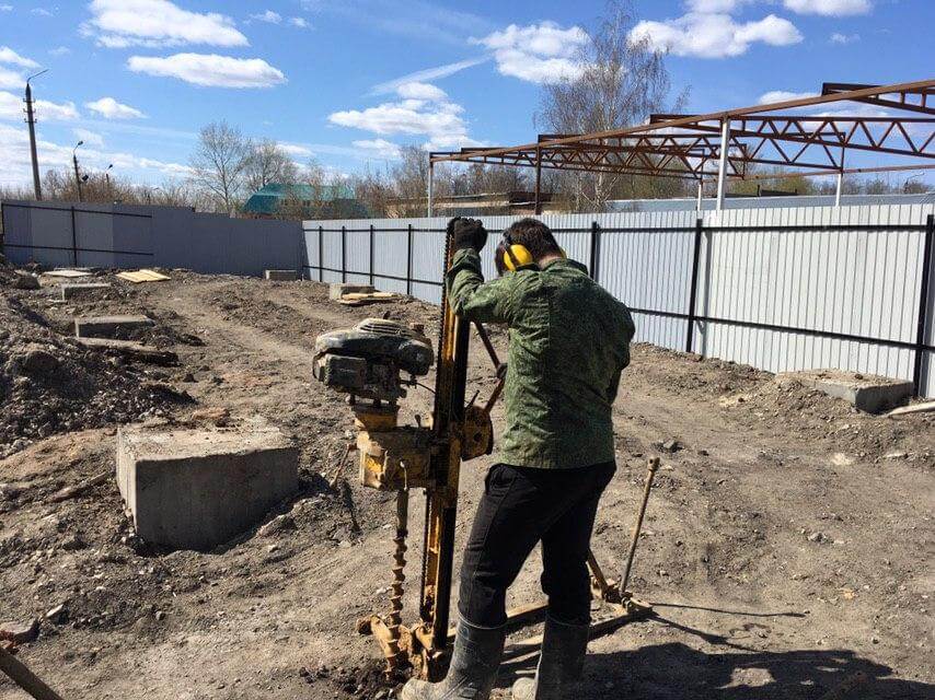Геология участка под строительствов в Москве и Московской области Бригада СГИ выполнила геологию участка в Московской области